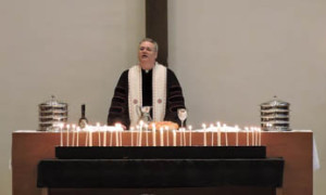 Epistle jon with all saints candles
